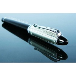 Aurora - stylo plume - Ipsilon argent