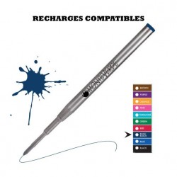 Monteverde - recharge compatible Montblanc -stylo bille