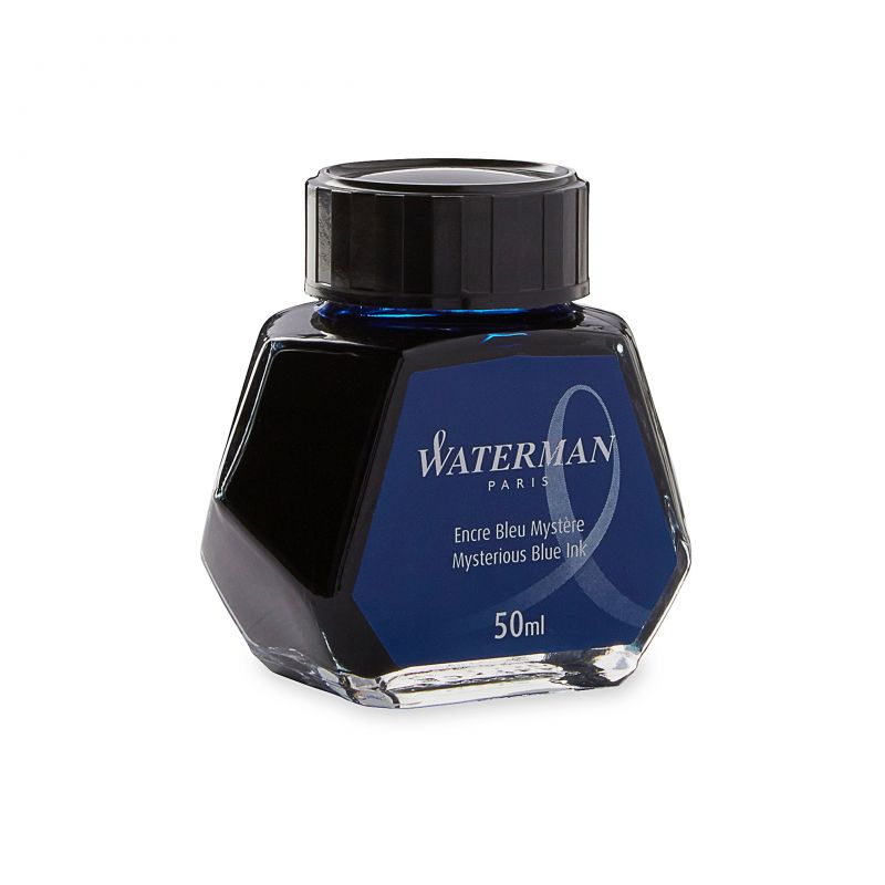 Flacon d'encre bleu nuit Waterman 50ml