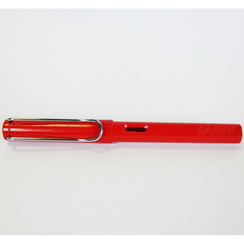 Lamy - Stylo plume - Safari rouge - Ecriture Moyenne