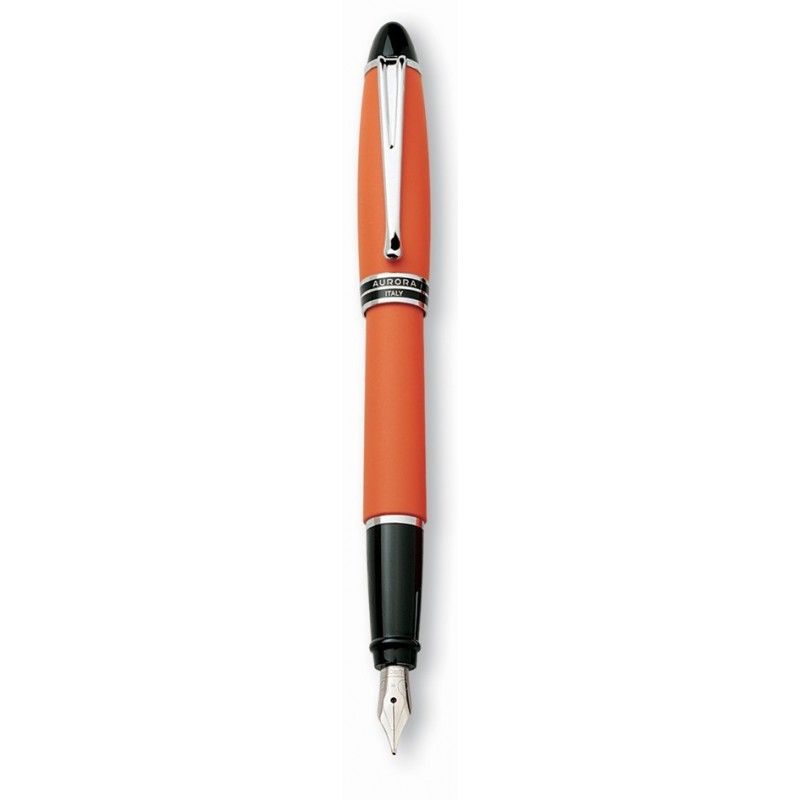 Aurora - Stylo plume - Ipsilon satin Orange pointe large