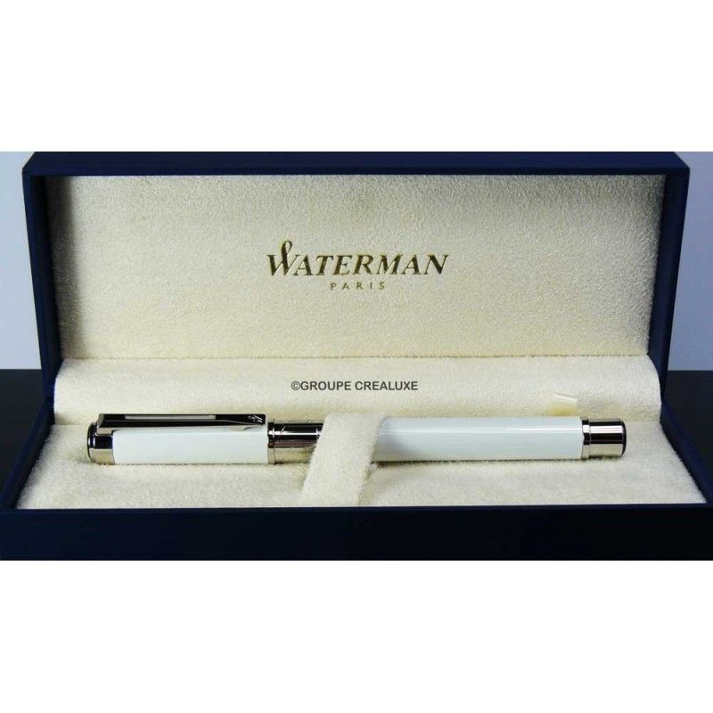 Waterman - stylo plume - Perspective - Blanc