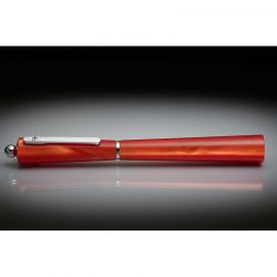 MAZZUOLI - Stylo plume - Moka chiaroscuro - Rouge