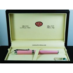 Aurora - stylo plume - Talentum - resine - Rose - Pointe moyenne