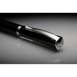 MONTEVERDE - Stylo bille - Impressa - Noir Chrome