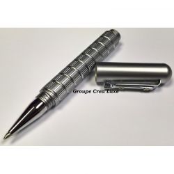 MAZZUOLI - stylo bille - Mini officina - Aluminium - Torsade