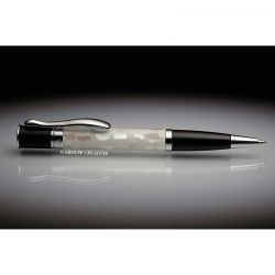 MONTEVERDE - Stylo bille - Mini Jewelria - coquillage - Blanc