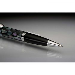 MONTEVERDE - Stylo bille - Mini Jewelria - coquillage - Noir