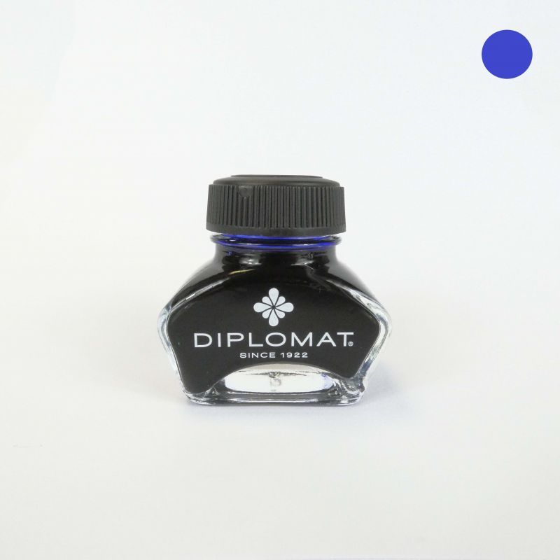 Diplomat - flacon d'encre 30ml - Bleu