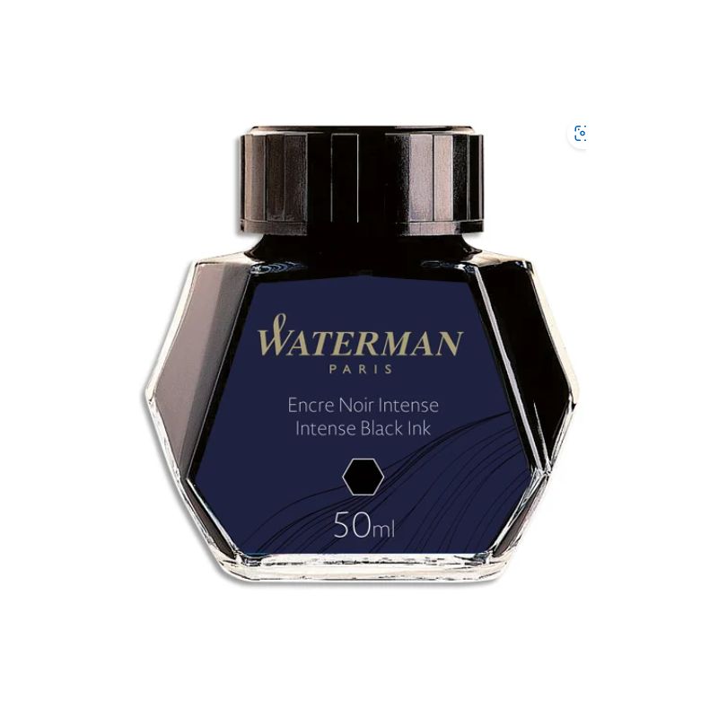 WATERMAN Flacon 50ml encre Noire intense