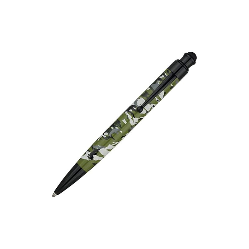 MONTEVERDE - Stylo bille - One touch - Camouflage - Vert