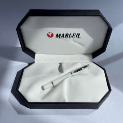 MARLEN - Stylo plume M - Vanity - Blanc