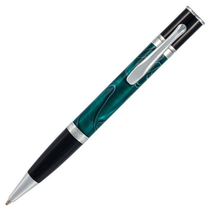 MONTEVERDE - Stylo bille - Jewelria - resine - Vert